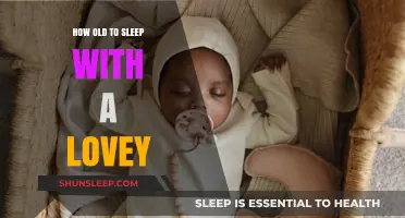 When Can Babies Sleep with Loveys?