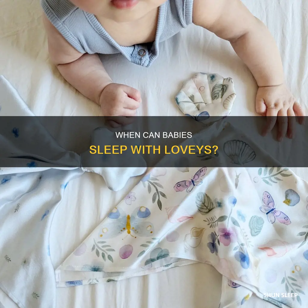 how old to sleep with a lovey