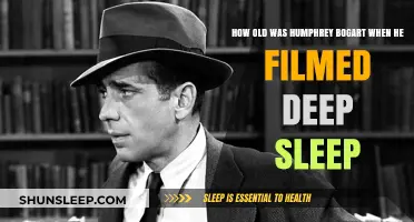 The Age of Humphrey Bogart While Filming Deep Sleep