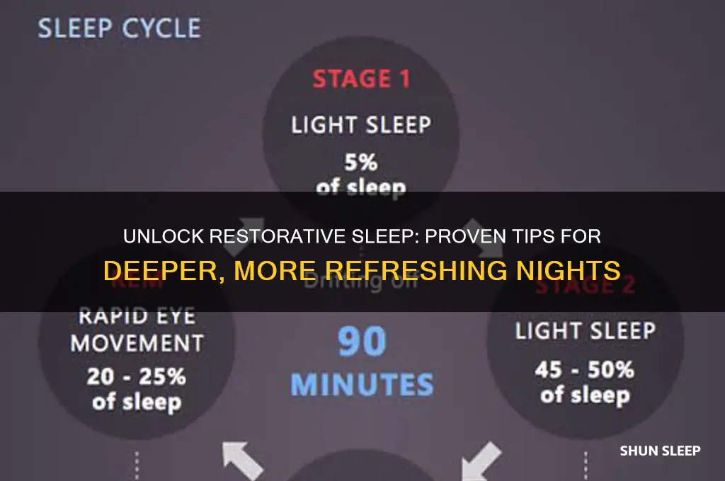 how ot get more deep sleep