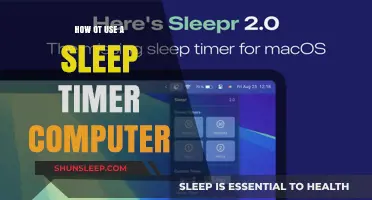 Using Sleep Timer: A Guide to Computer Sleep Settings
