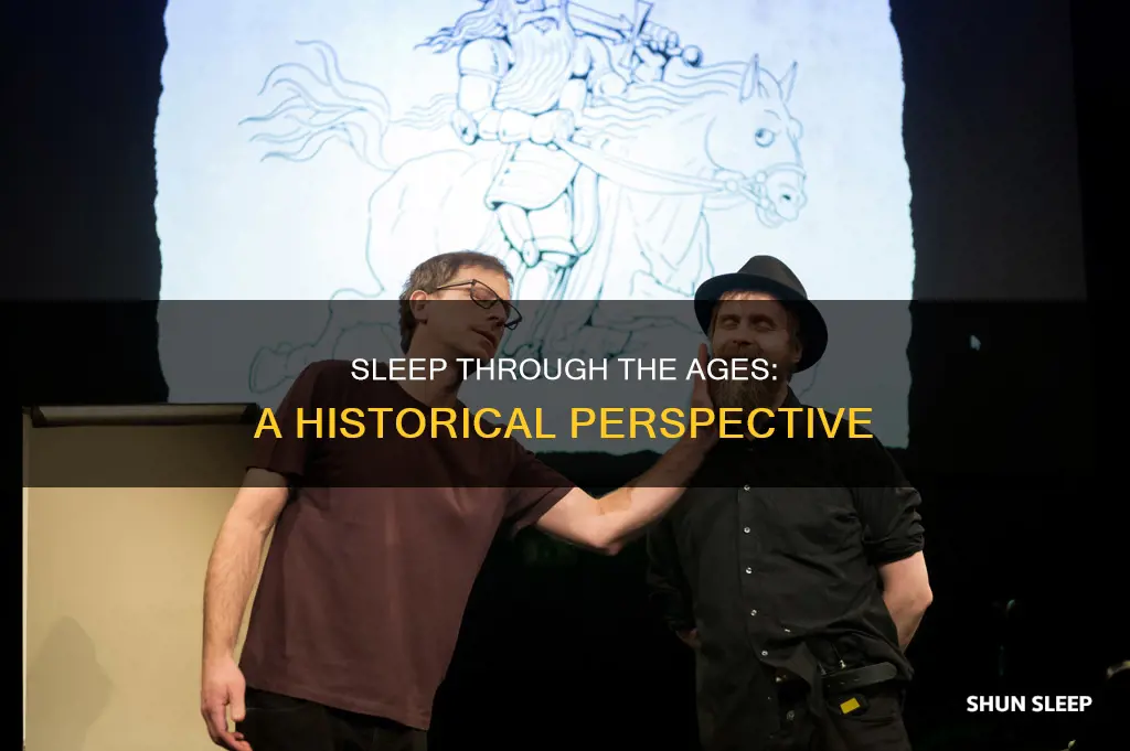 how people used to sleep