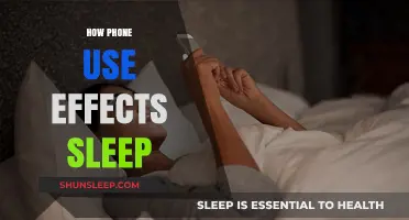 Phone Use and Sleep: A Complex Relationship