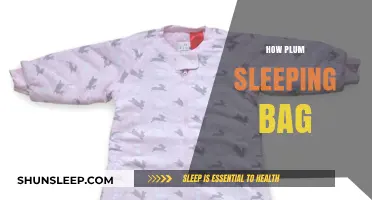 Plum Sleeping Bag: A Cozy Night's Sleep