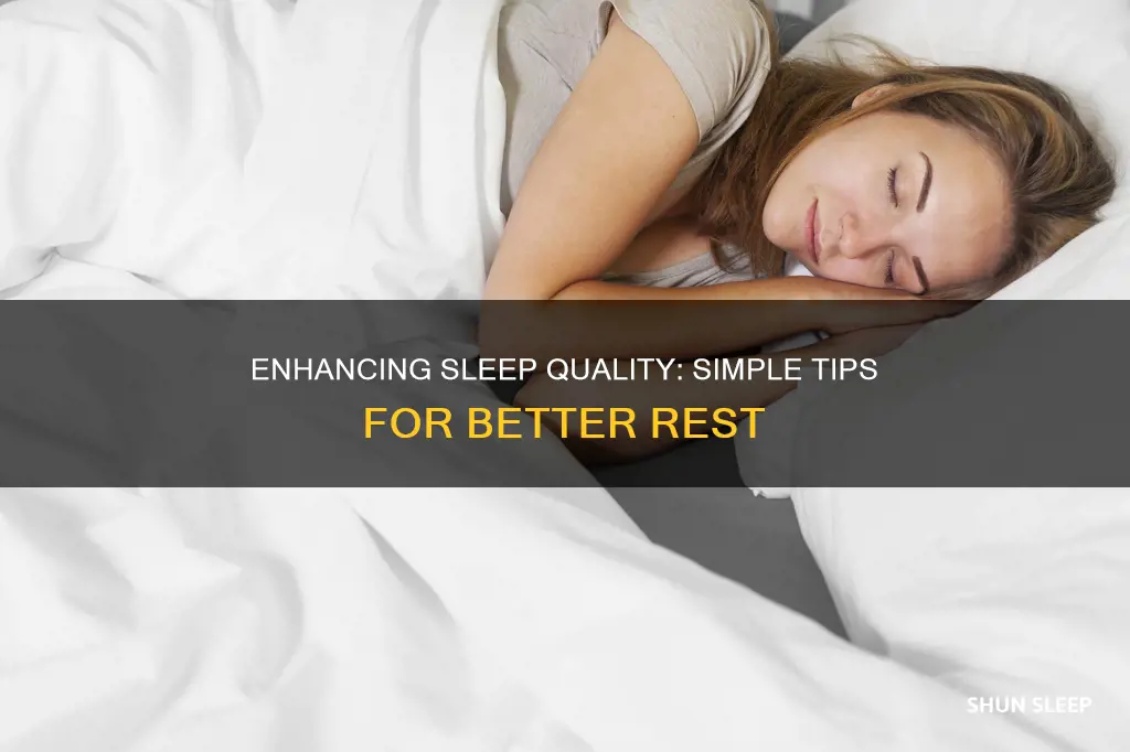 how promote better sleep