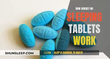 Sleeping Tablets: How Fast Do They Work?