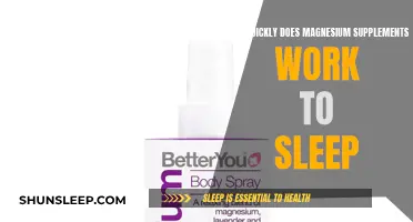 Magnesium Supplements: Quick Sleep Aid or Slow Burn?