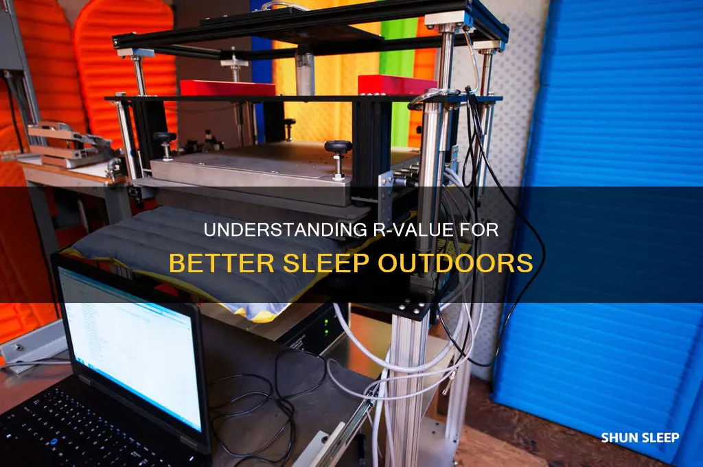 how r value works with sleeping pads