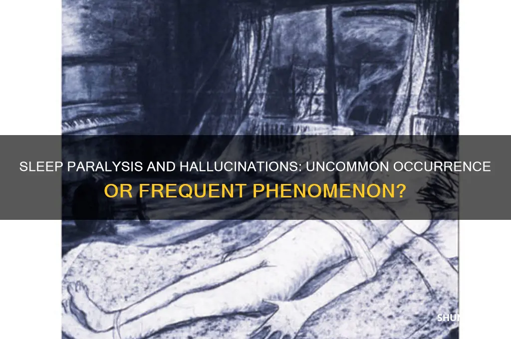 how rare is it to get sleep paralysis with hallucinations
