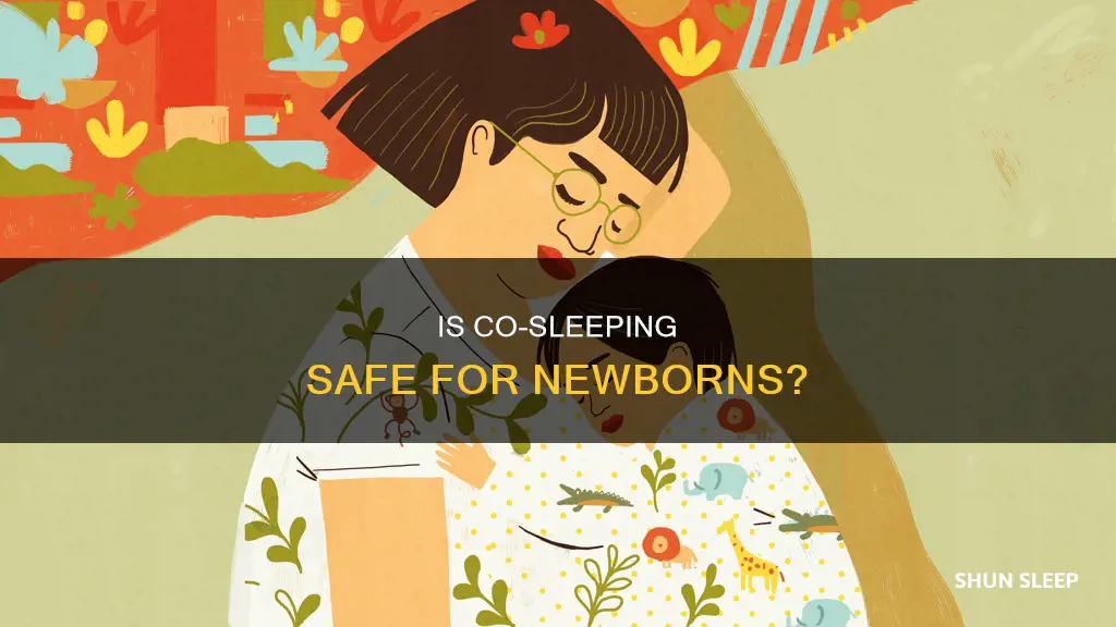 how safe is sleeping with a newborn on chest
