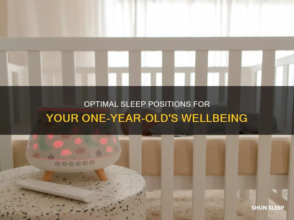 how should 1 year old sleep position
