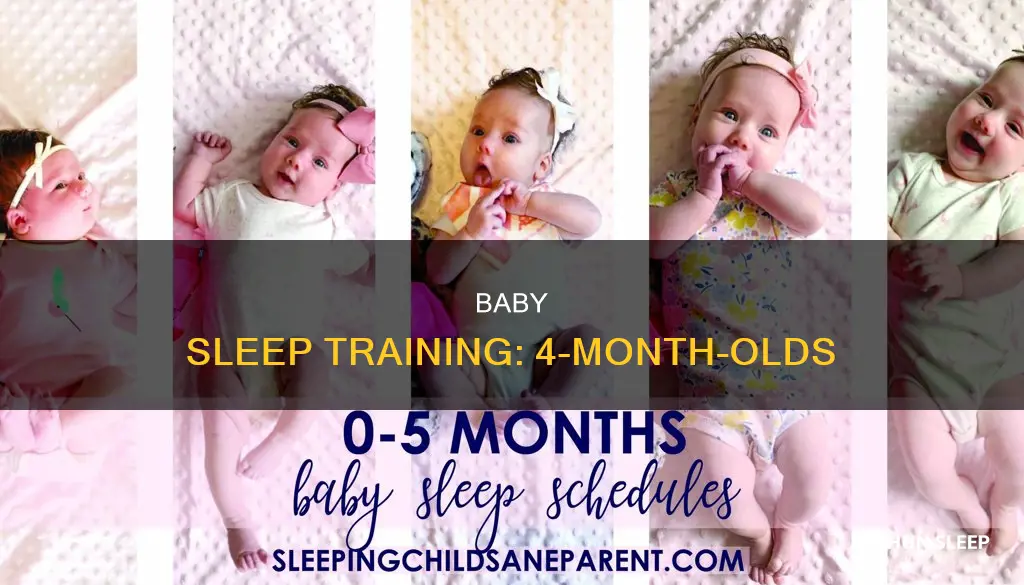 how should 4 month old sleep