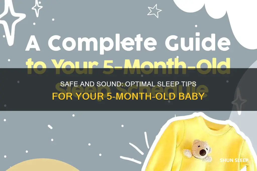 how should a 5 month old baby sleep