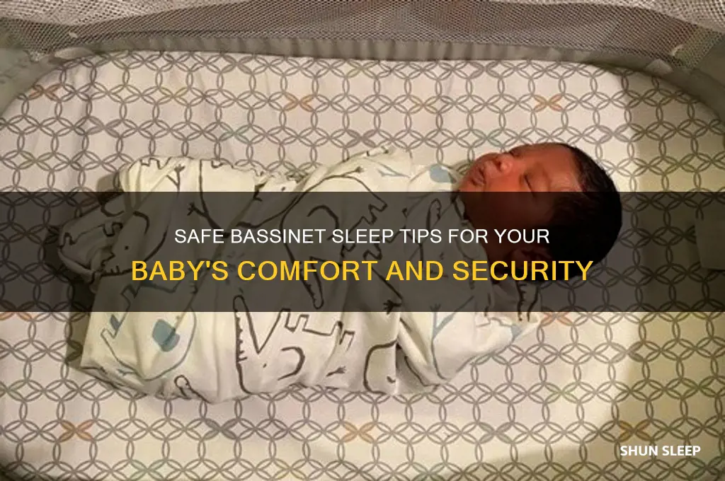 how should babies sleep in a bassinet