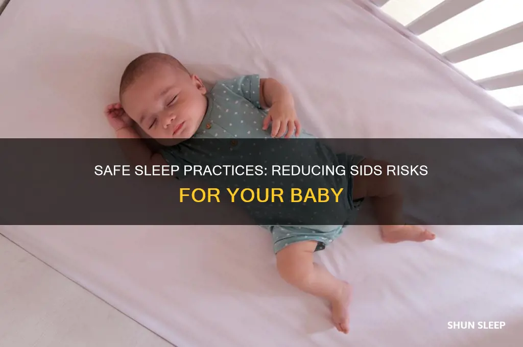 how should babies sleep to avoid sids