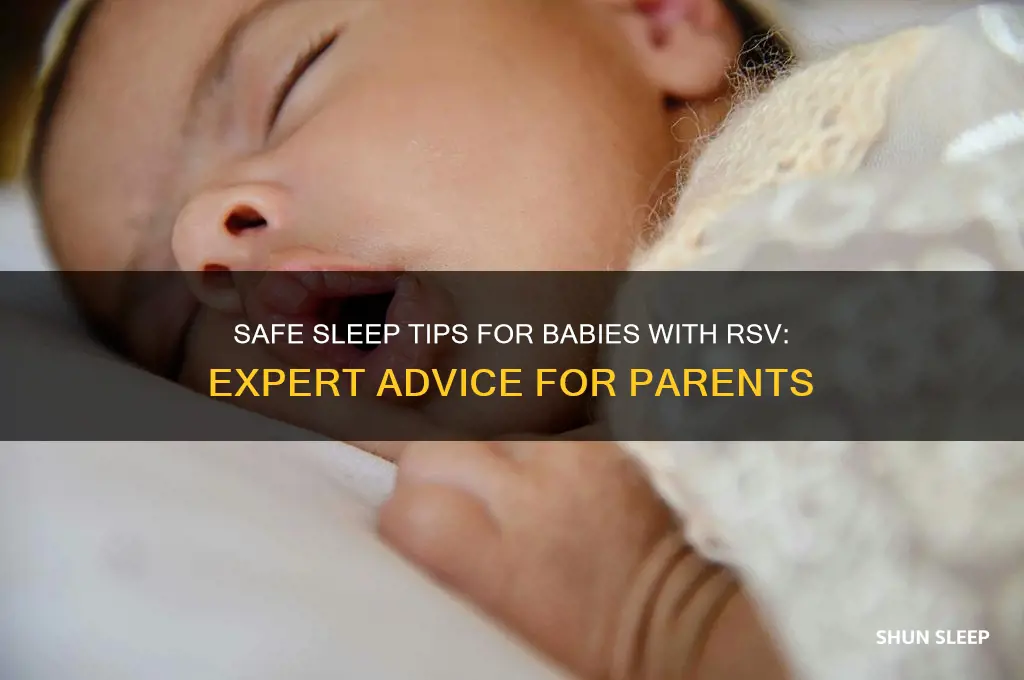 how should babies sleep with rsv