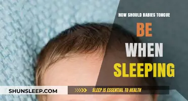 Babies' Tongue Position During Sleep: What's Normal and Safe?