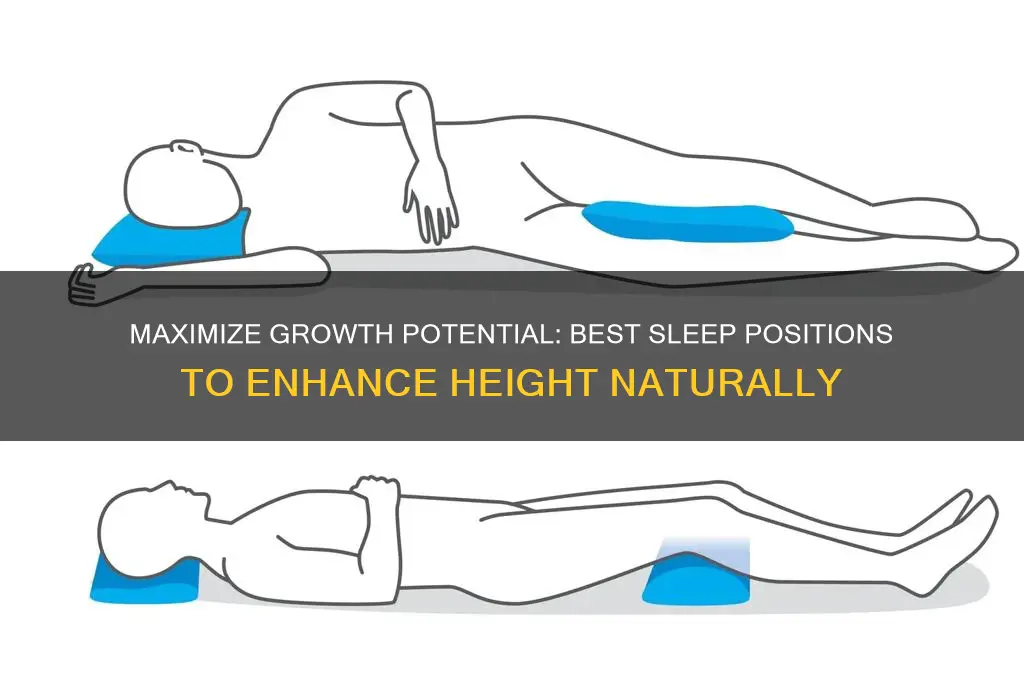 how should i sleep to get taller