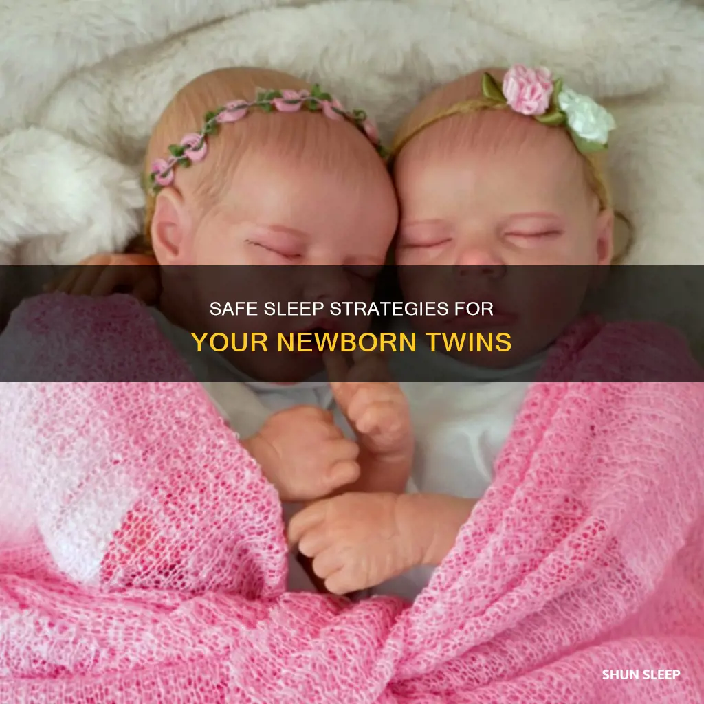 how should newborn twins sleep