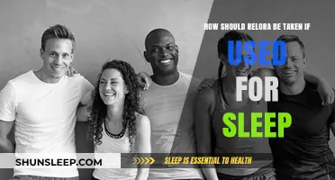 Relora and Sleep: Dosage Recommendations