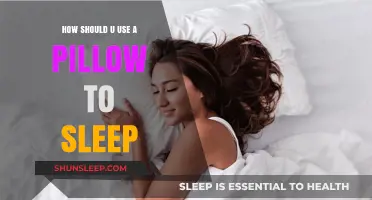 Strategic Pillow Placement for a Good Night's Sleep