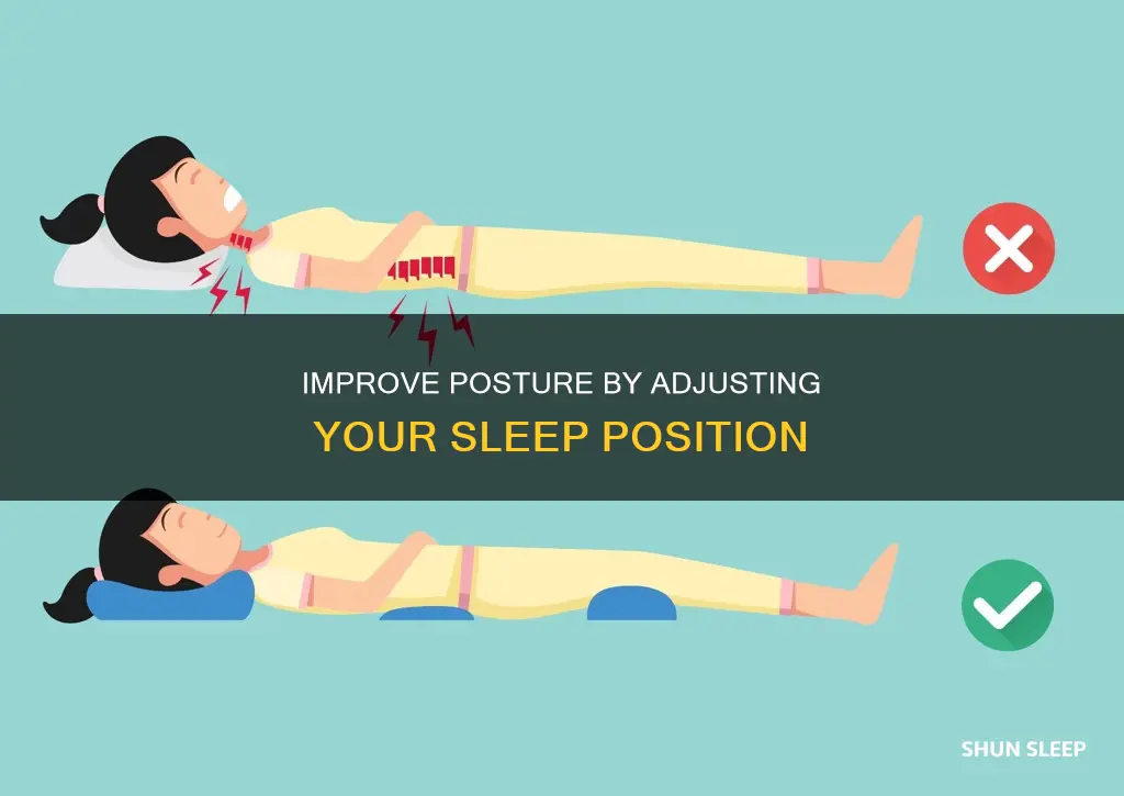 how should you lay while sleeping for better posture
