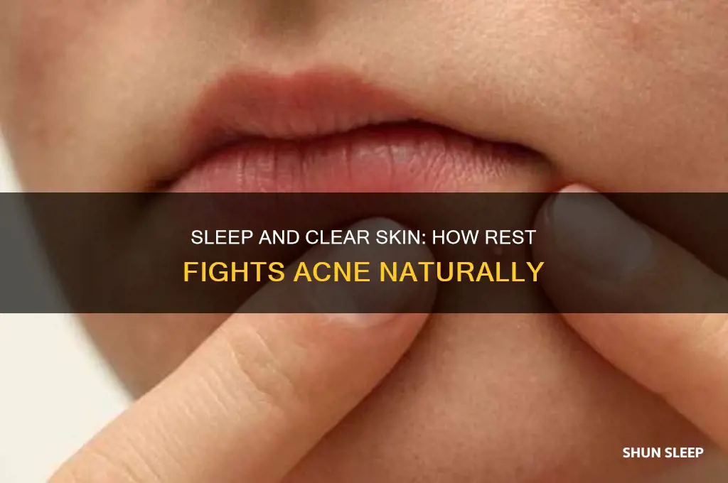 how sleep helps acne