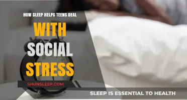 Sleep's Role: Helping Teens Navigate Social Stress and Anxiety