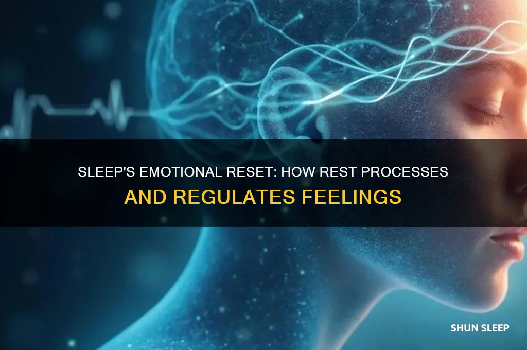 how sleep helps to process emotions