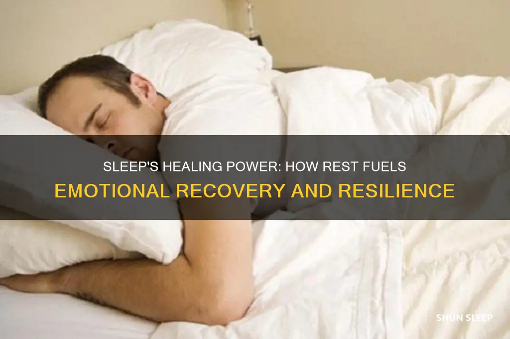 how sleep helps with emotional healing