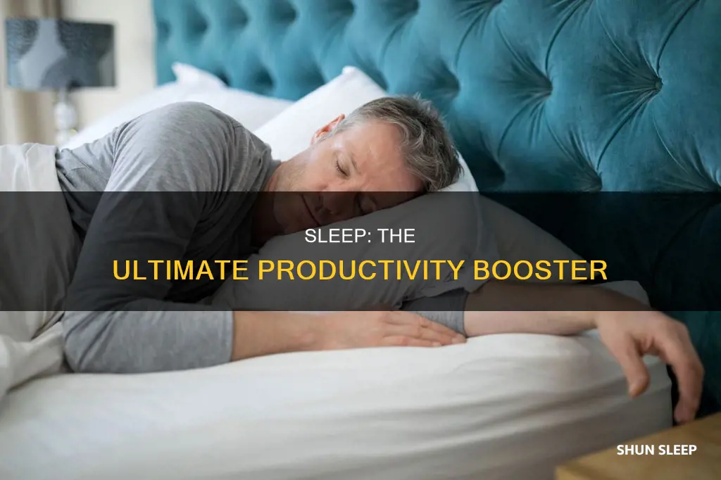 how sleep is essential to work and productivity