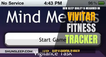 Vivitar Fitness Tracker: Measuring Sleep Quality