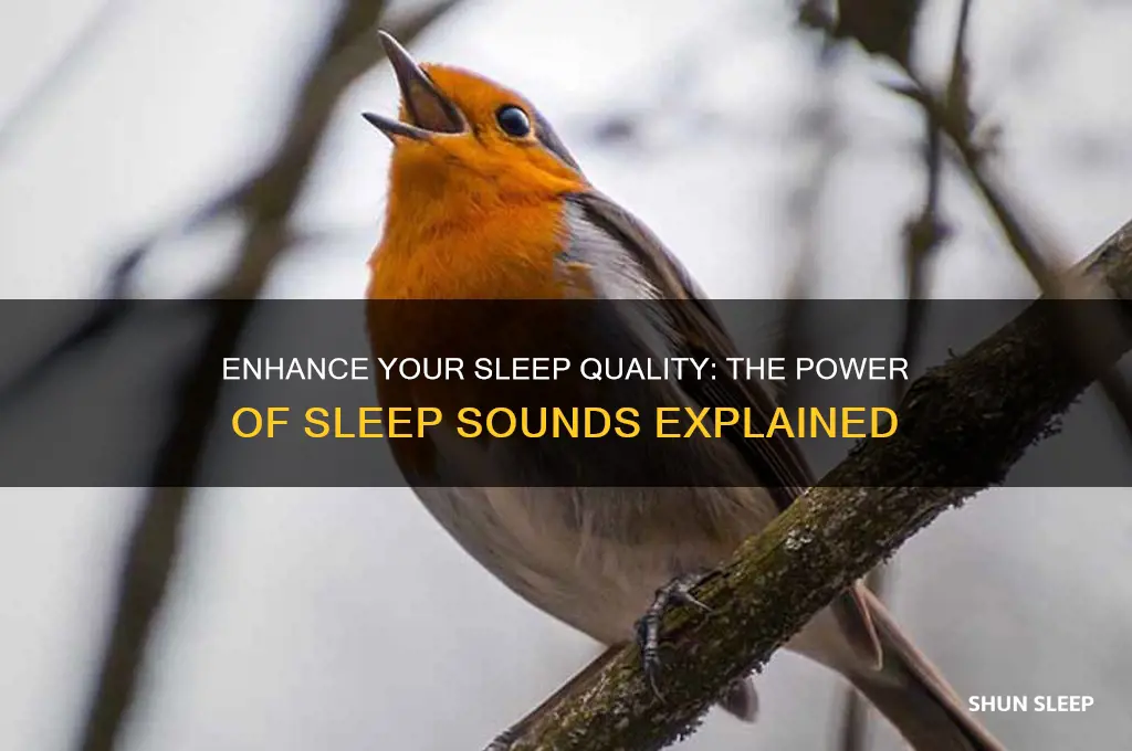 how sleep sound help