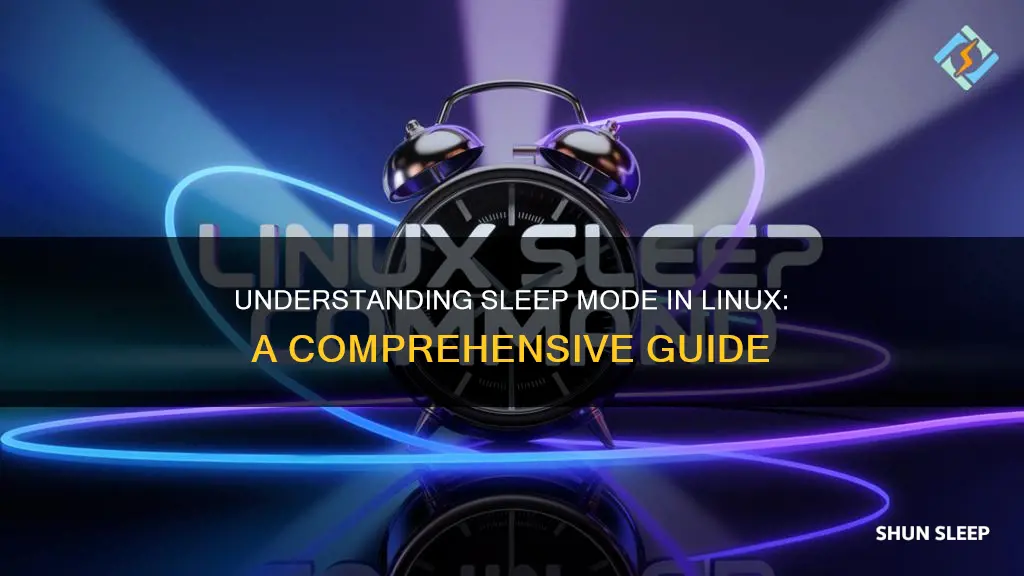 how sleep works in linux