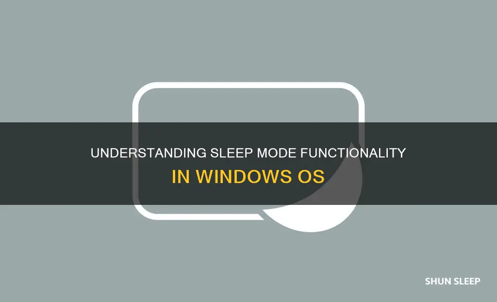 how sleep works in windows