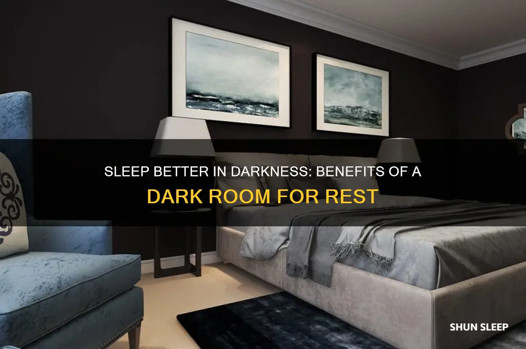 how sleeping in dark room can help you sleep