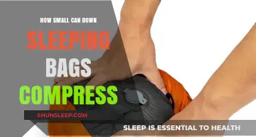 Compressing Down Sleeping Bags: How Small Can They Go?