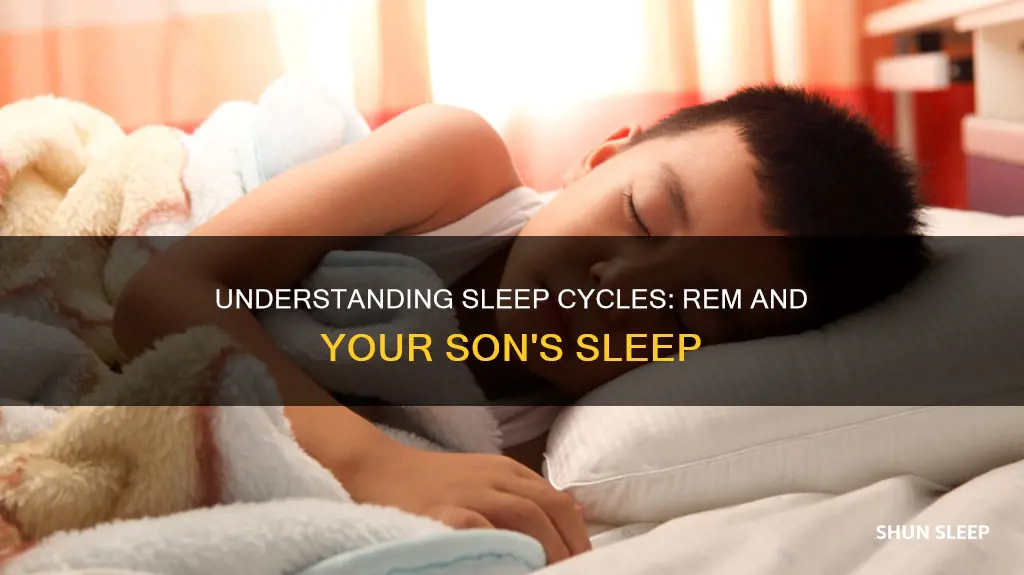 how son after sleeping rem