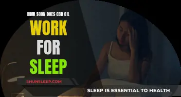 CBD Oil: Quick Sleep Aid or Slow Burn?