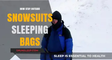 Stay Warm: Snowsuits and Sleeping Bags for Outdoor Adventures