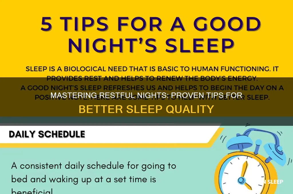 how t9 get better sleep