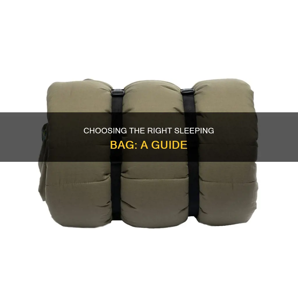 how to a sleeping bag