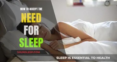 Embracing Sleep: A Guide to Accepting Your Body's Needs