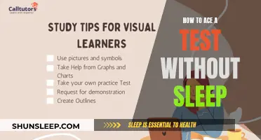 Strategies for Test Success: No Sleep, No Problem!