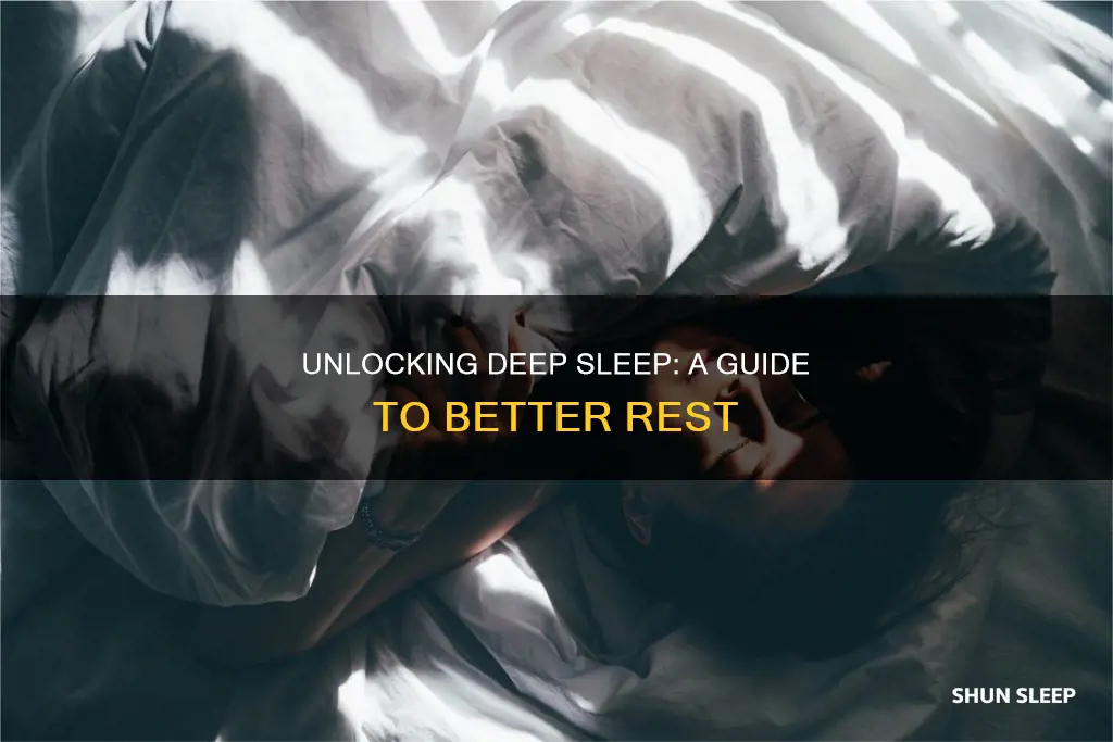 how to achieve better deep sleep