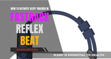 Activate Sleep Tracker on Fastrack Reflex Beat