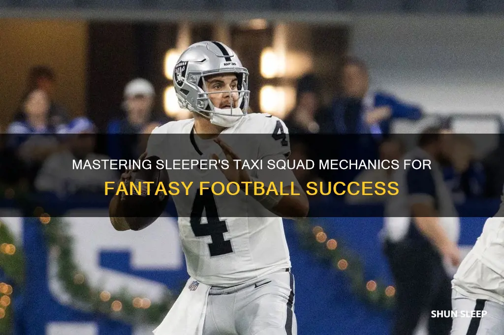how to add taxi squads work on sleeper