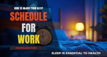Adjusting Sleep Schedules: Optimizing Work Performance