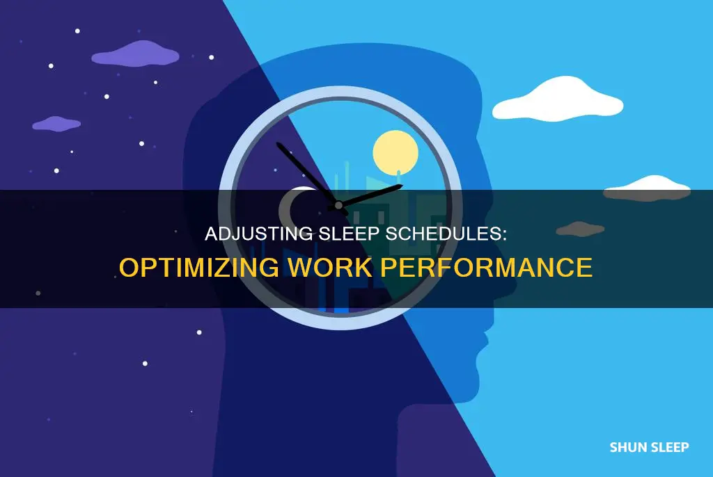 how to adjust your sleep schedule for work