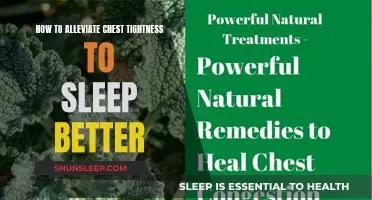 Relieving Chest Tightness for Better Sleep